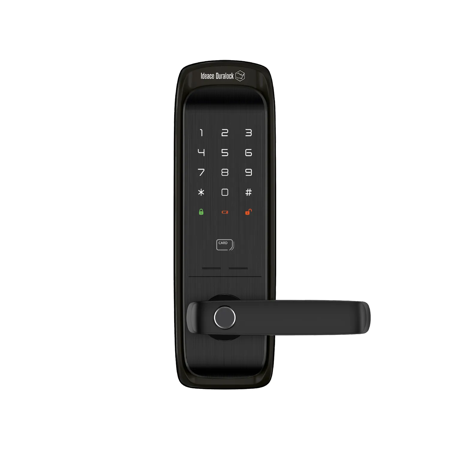 Cerradura digital con acceso por huella, clave y llave para mayor seguridad