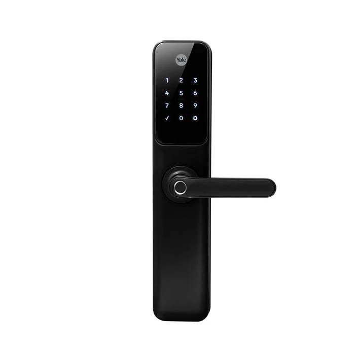 Cerradura digital YDM60 con acceso por huella, clave y llave para mayor seguridad